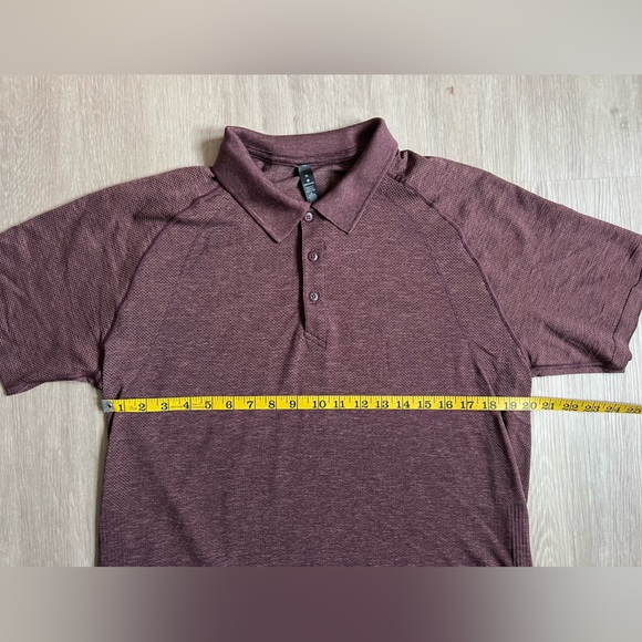 lululemon athletica Burgundy Polo Shirt - Picture 5 of 6